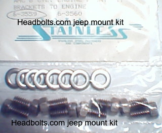 mount bolt kit (brackets to the engine)